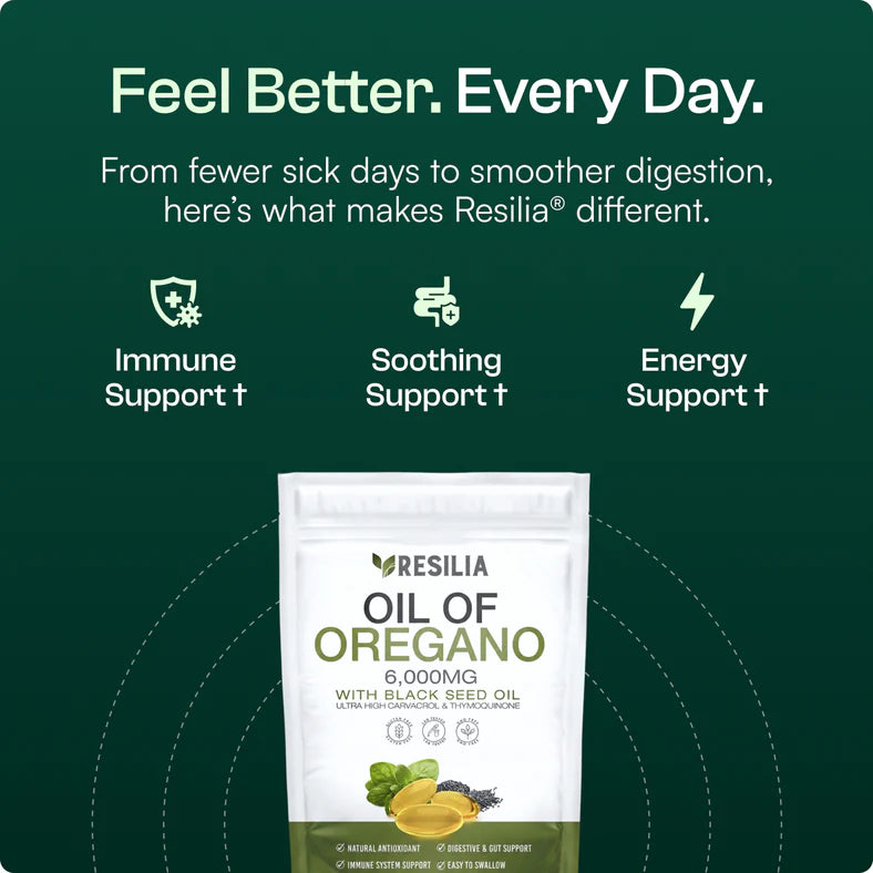 Resilia® Oil of Oregano Softgels
